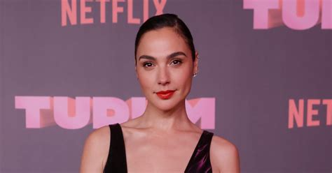 gal gadot swimsuit|‘Wonder Woman’ Gal Gadot Paired Her Sleek Black One .